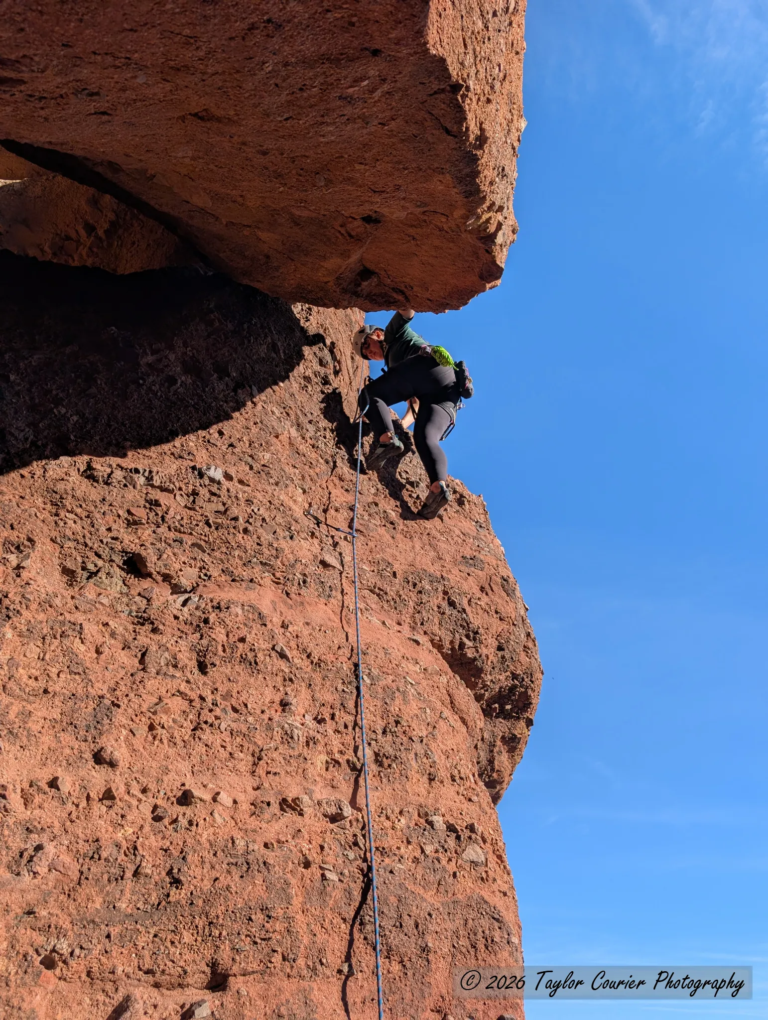 Climbing the Monk