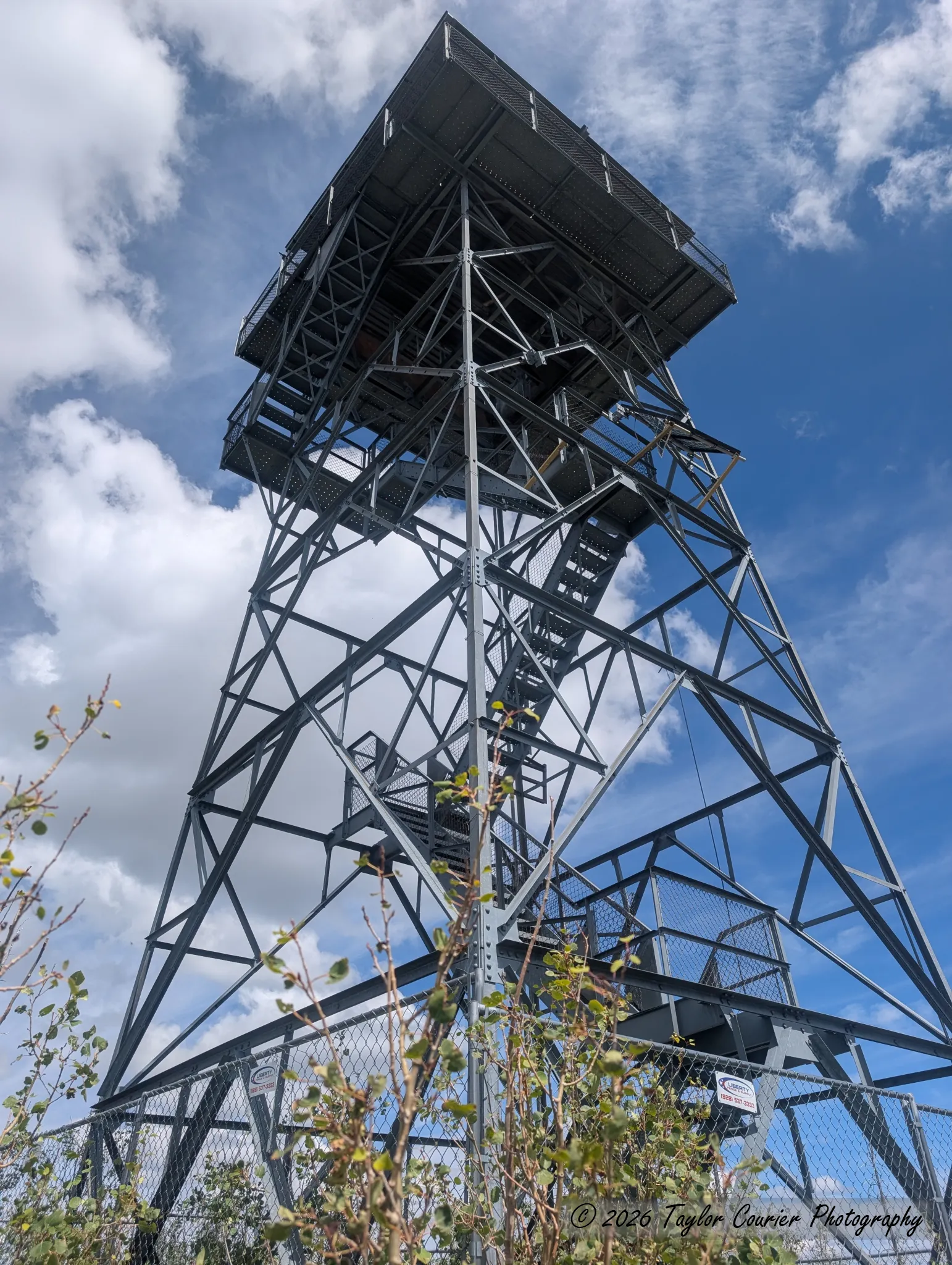 Lookout tower on the summit