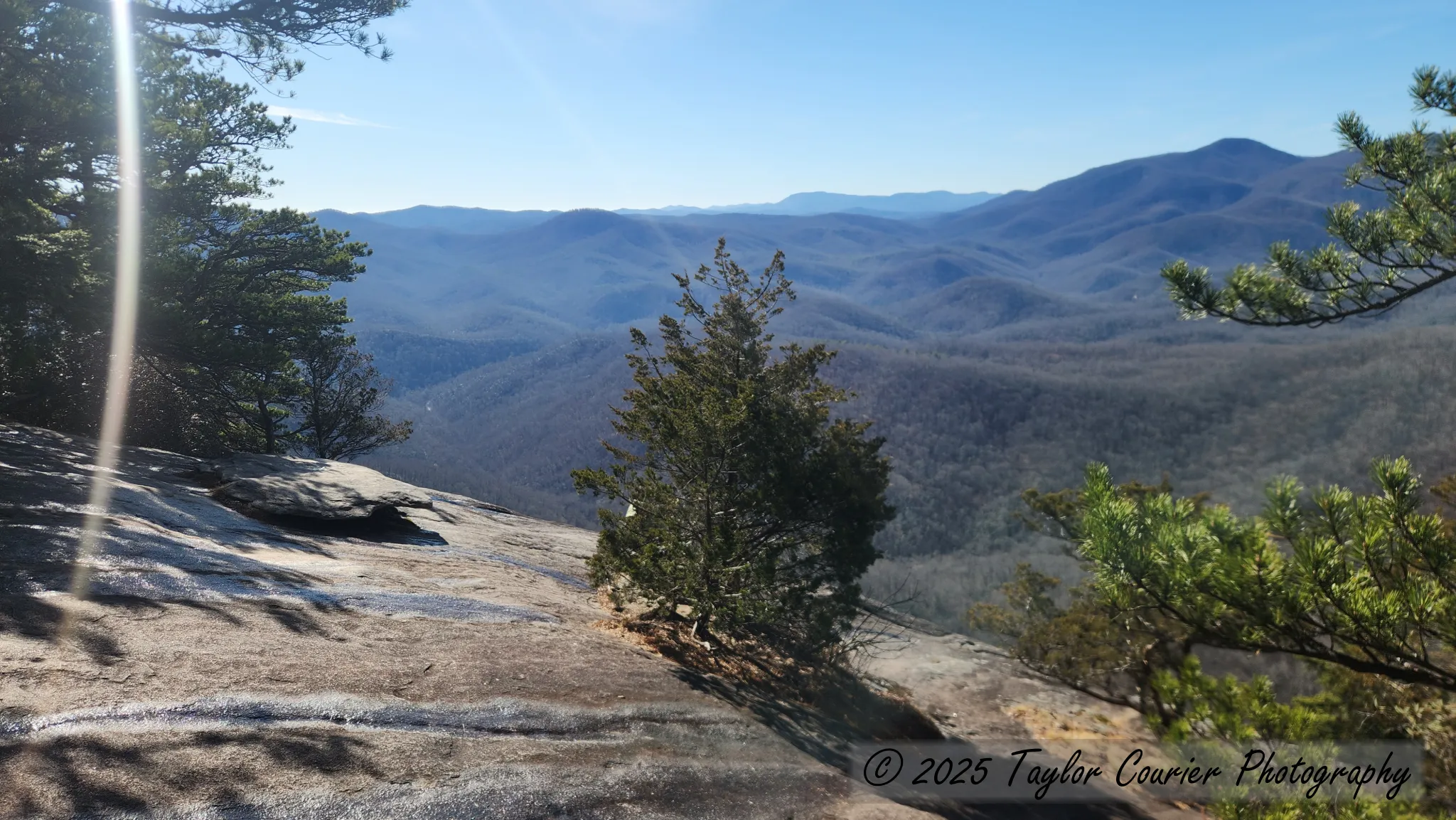Summit of Looking Glass Rock